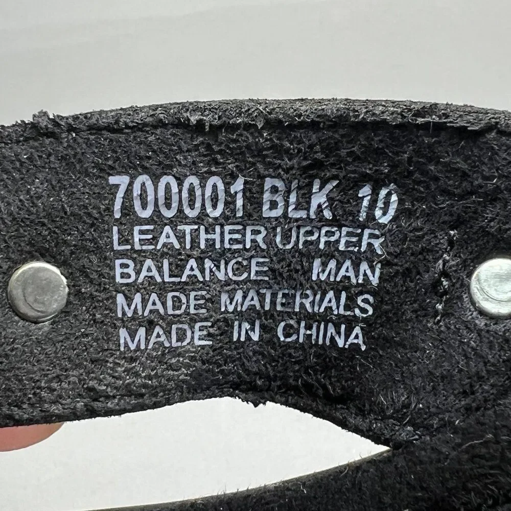 Minnetonka Black Women's Leather Flip‎ Flops Size 10